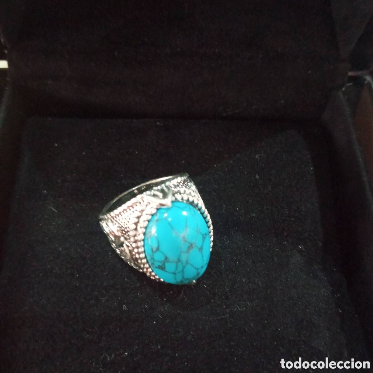 Joyeria: ANILLO CON PIEDRA TIPO TURQUESA - Foto 2
