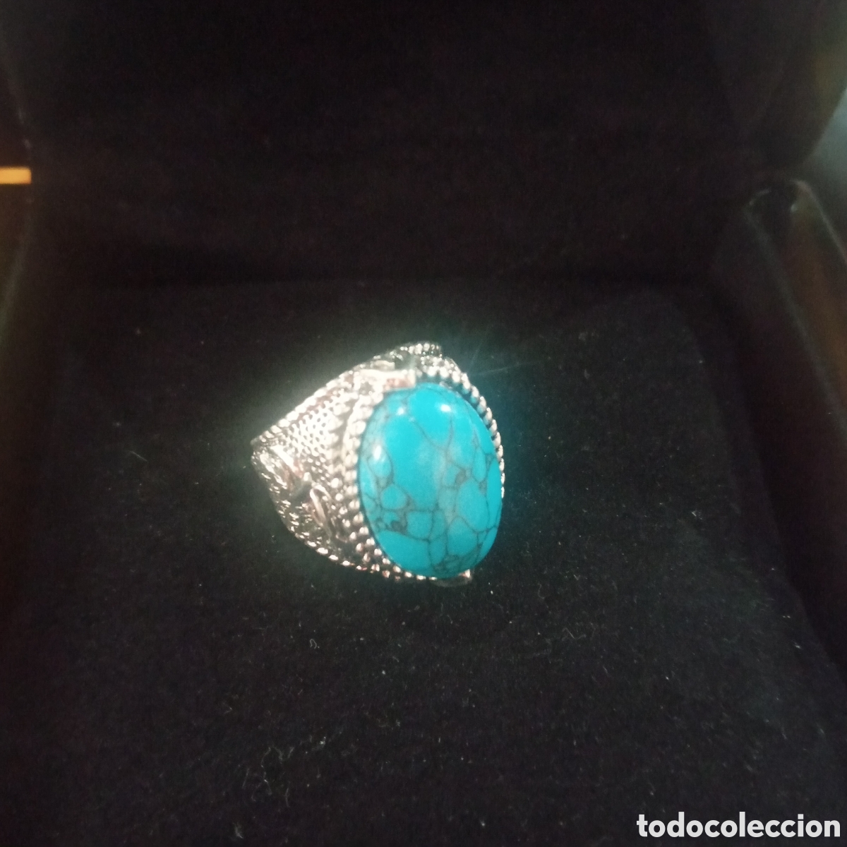 Joyeria: ANILLO CON PIEDRA TIPO TURQUESA - Foto 1