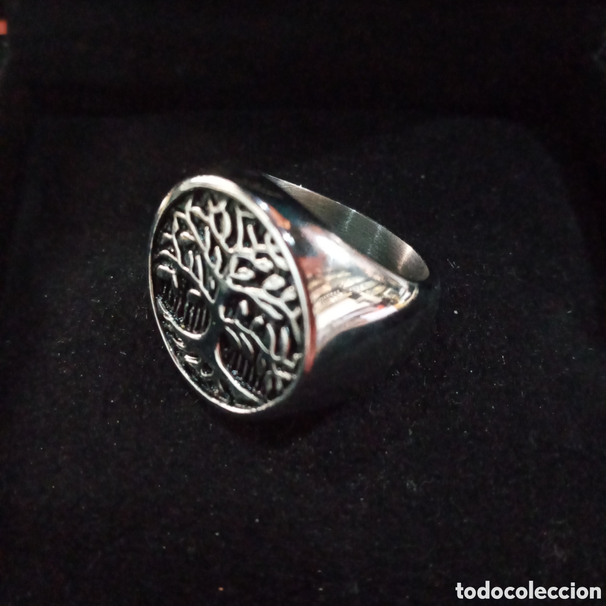 Joyeria: BONITO ANILLO SELLO CON &Aacute;RBOL DE LA VIDA - Foto 3