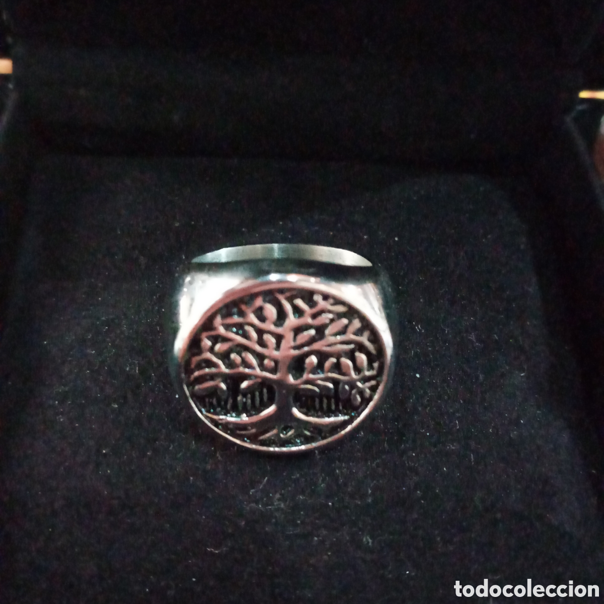 Joyeria: BONITO ANILLO SELLO CON &Aacute;RBOL DE LA VIDA - Foto 4