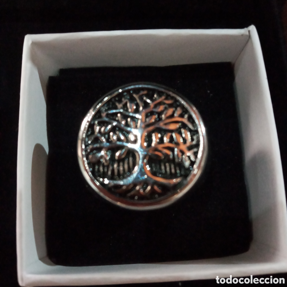 Joyeria: BONITO ANILLO SELLO CON &Aacute;RBOL DE LA VIDA - Foto 1