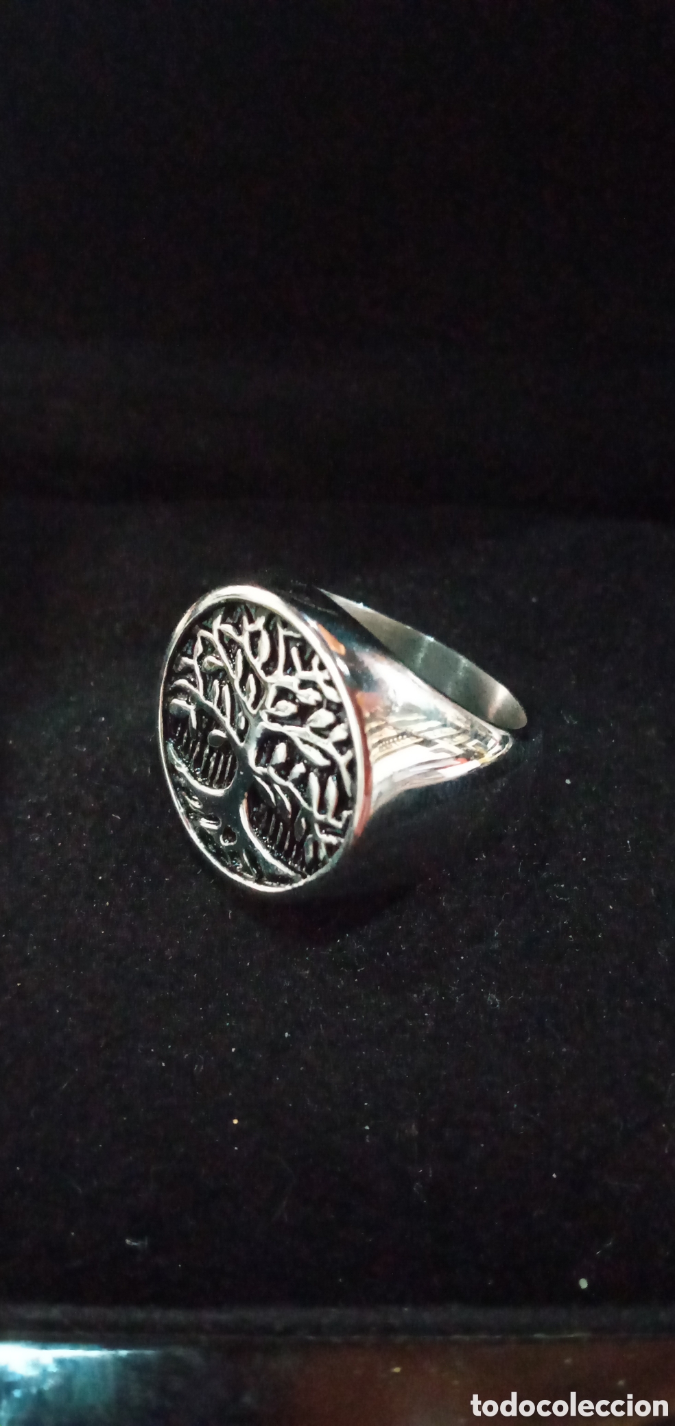 Joyeria: BONITO ANILLO SELLO CON &Aacute;RBOL DE LA VIDA - Foto 2