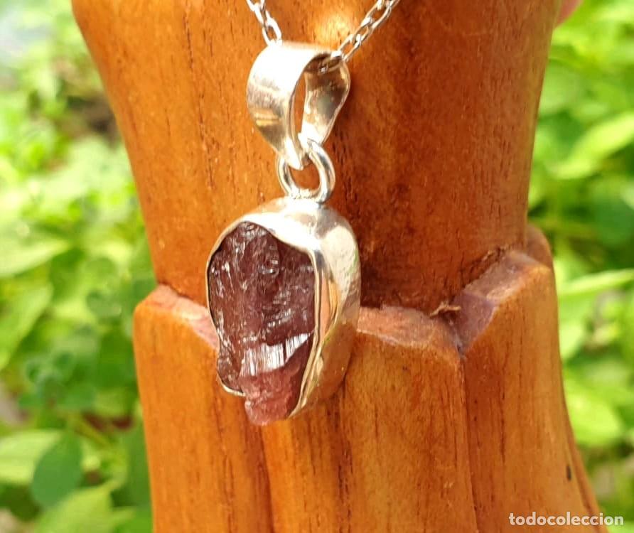 Joyeria: Colgante Rubelita y plata de ley - Foto 1