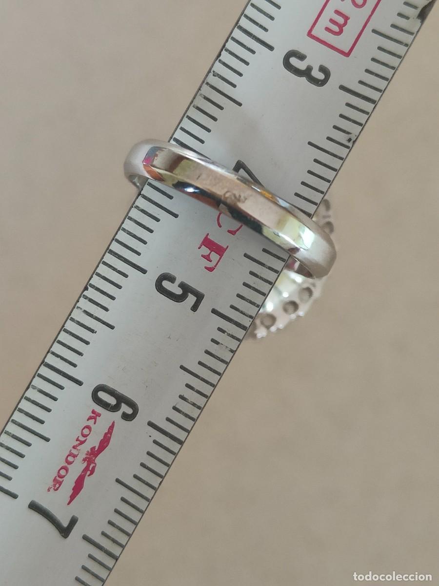 Joyeria: ANILLO ORO BLANCO PERLA JAPONESA Y CIRCONITAS - Foto 9