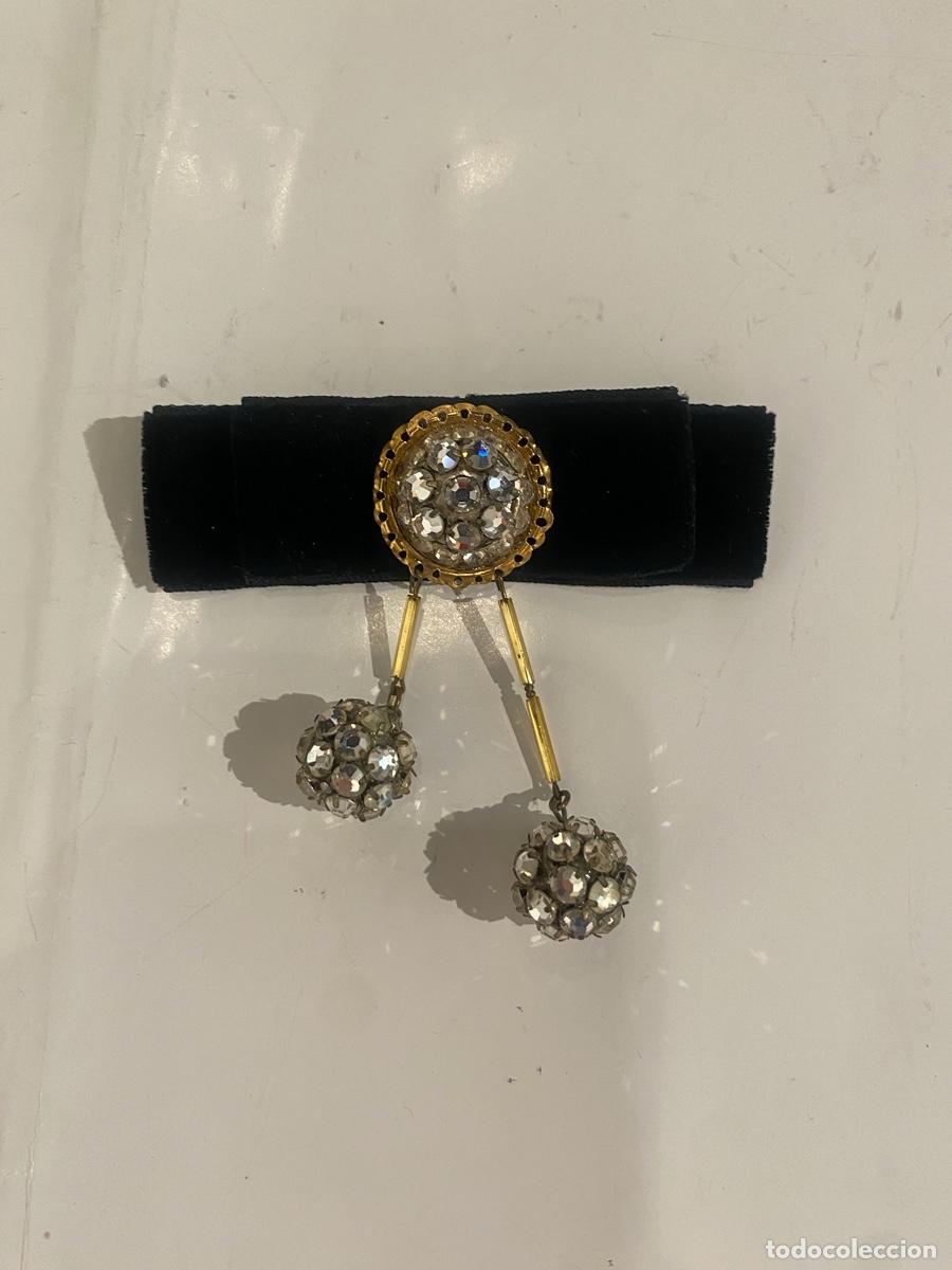 Joyeria: Broche de Terciopelo Negro - Foto 1