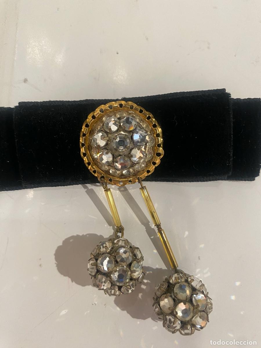 Joyeria: Broche de Terciopelo Negro - Foto 2