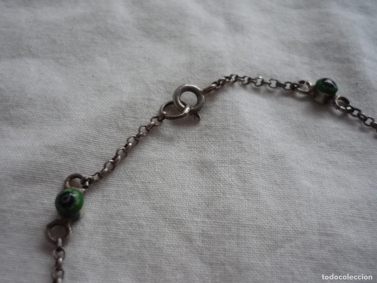 Joyeria: Pulsera de plata 925 con vidrios de murano - Foto 2