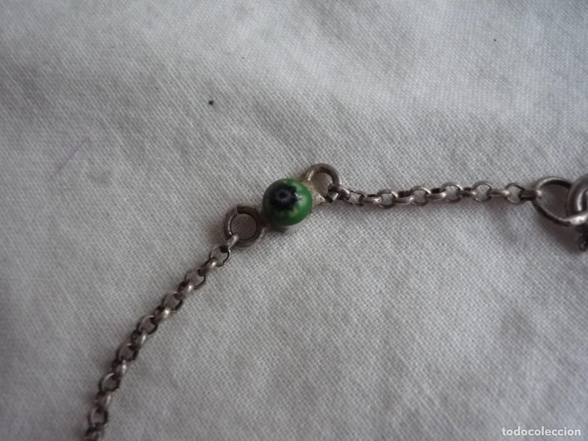 Joyeria: Pulsera de plata 925 con vidrios de murano - Foto 4