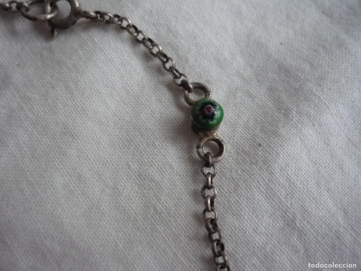 Joyeria: Pulsera de plata 925 con vidrios de murano - Foto 5