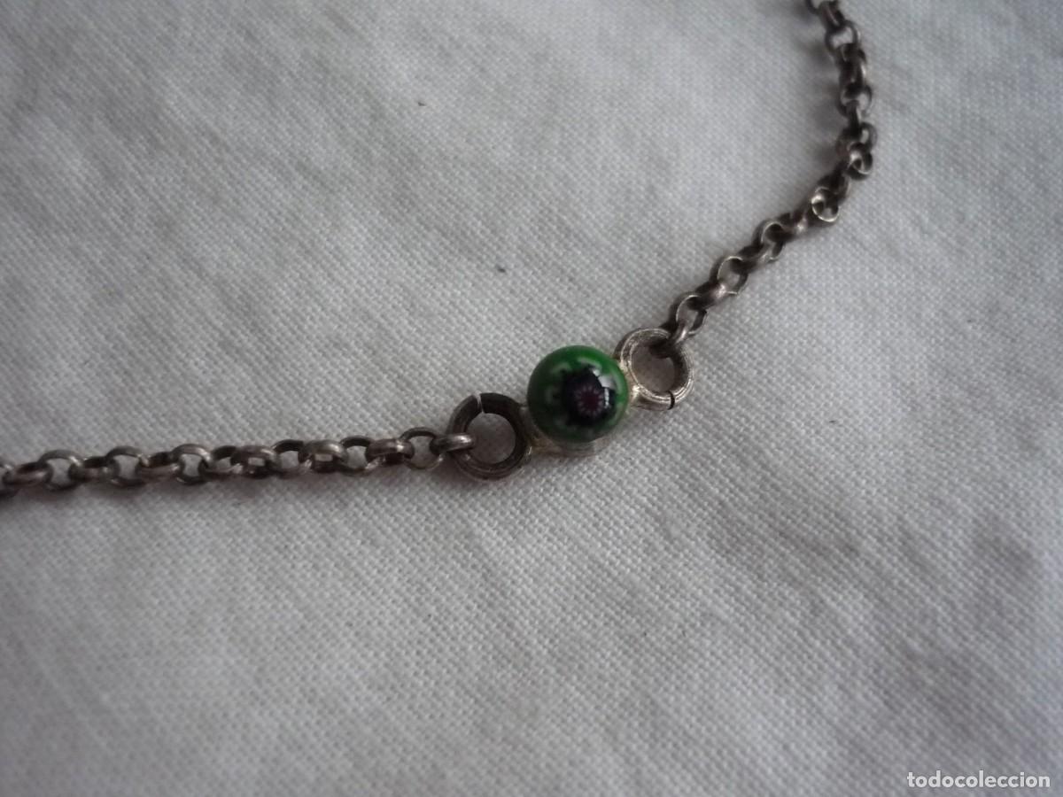 Joyeria: Pulsera de plata 925 con vidrios de murano - Foto 6