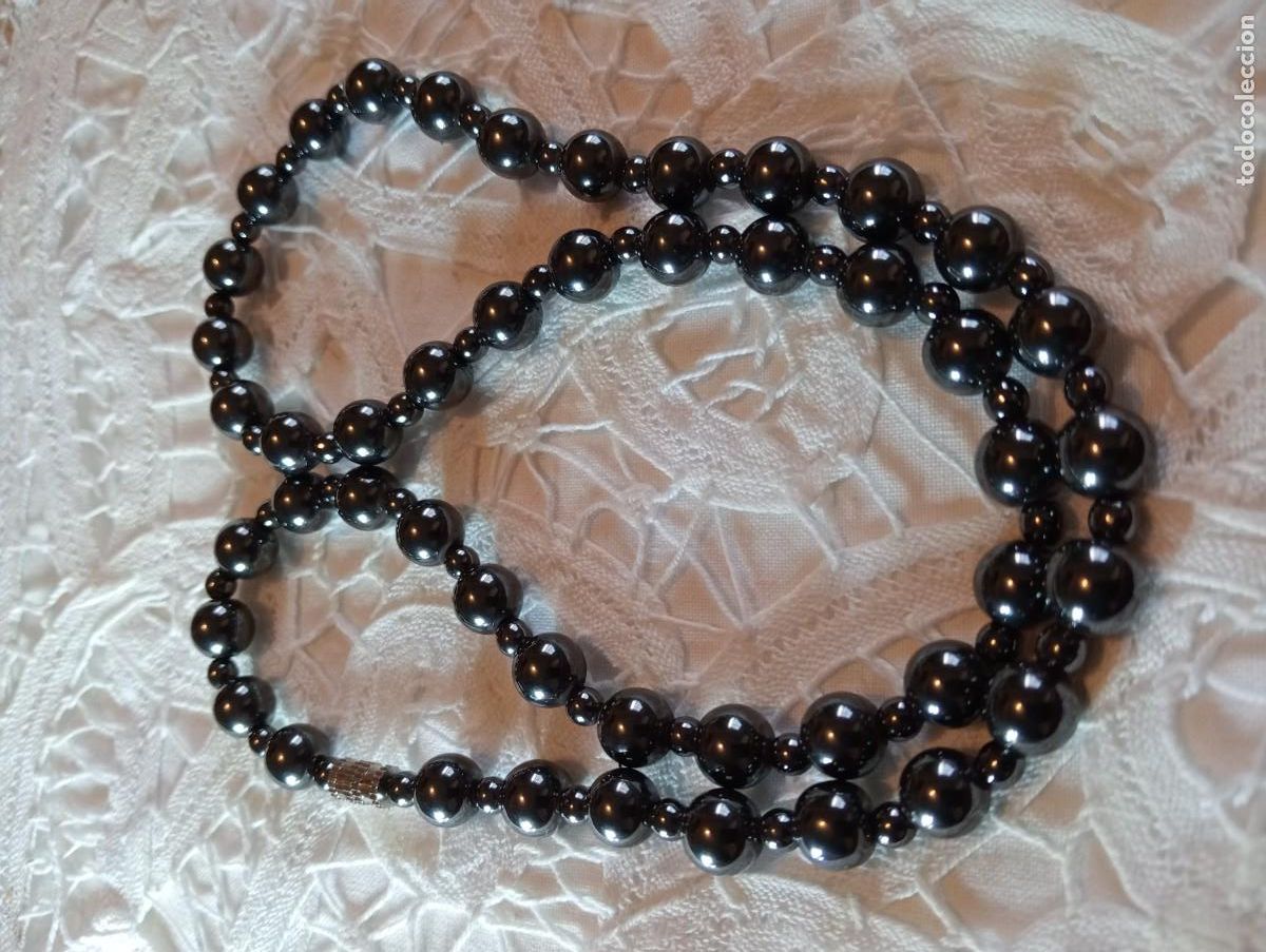 Joyeria: VALIOSO COLLAR DE RARA HEMATITES NATURALES (SIN USAR) - Foto 1