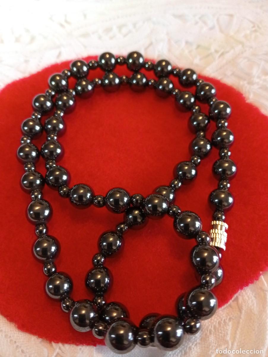 Joyeria: VALIOSO COLLAR DE RARA HEMATITES NATURALES (SIN USAR) - Foto 2