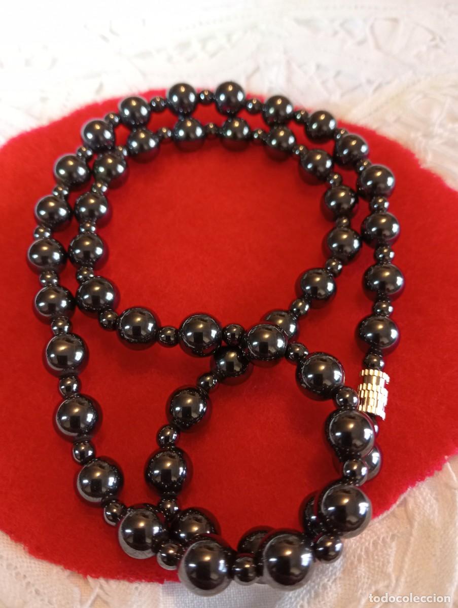 Joyeria: VALIOSO COLLAR DE RARA HEMATITES NATURALES (SIN USAR) - Foto 4