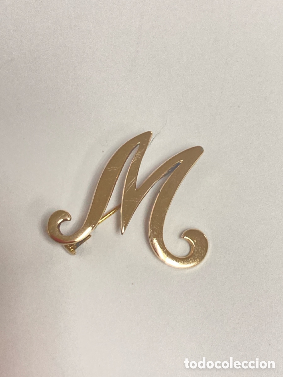 Joyeria: Broche de plata chapado oro /B63 - Foto 2