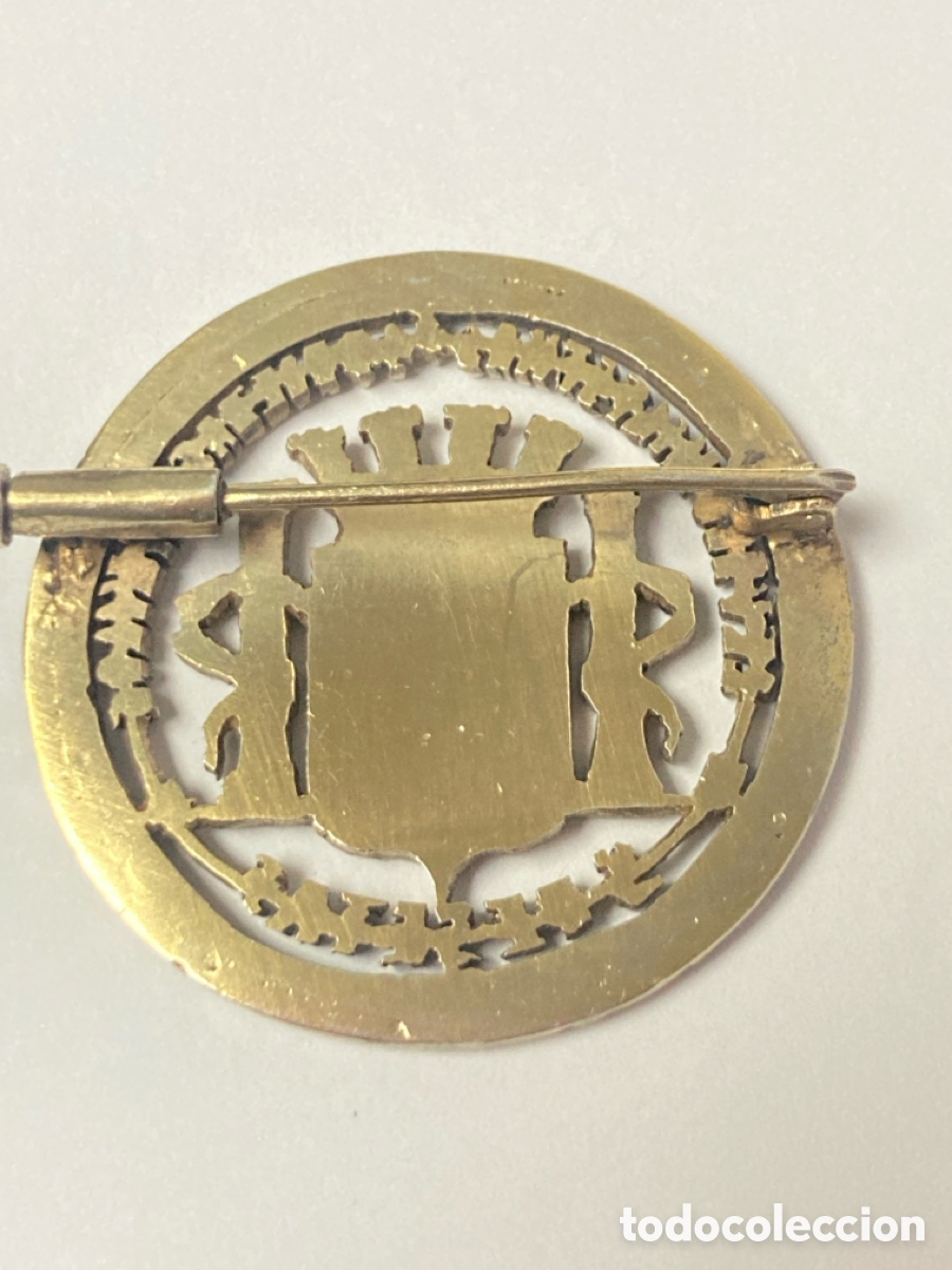 Joyeria: Broche moneda de 5 pesetas plata Calada B63 - Foto 2