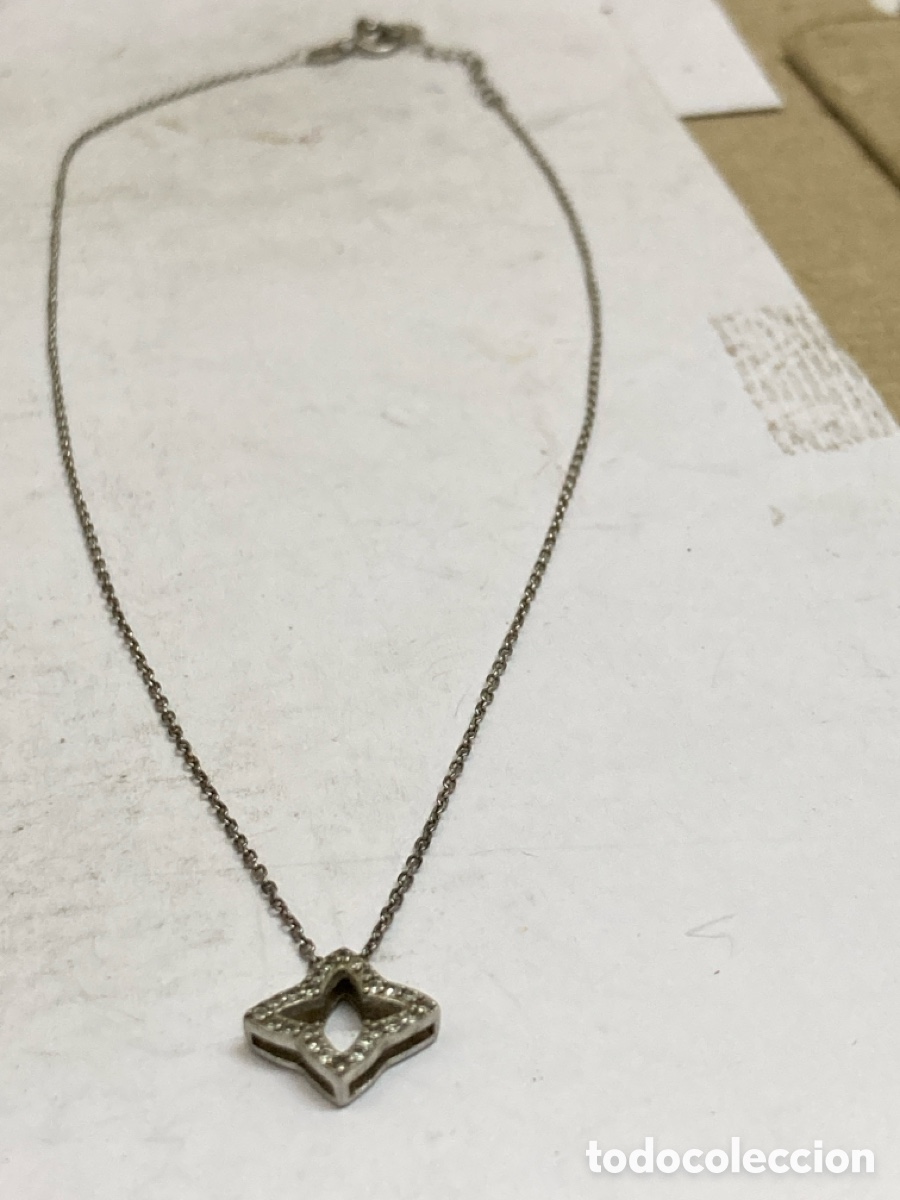 Joyeria: Cadena y colgante de plata CC121 - Foto 1