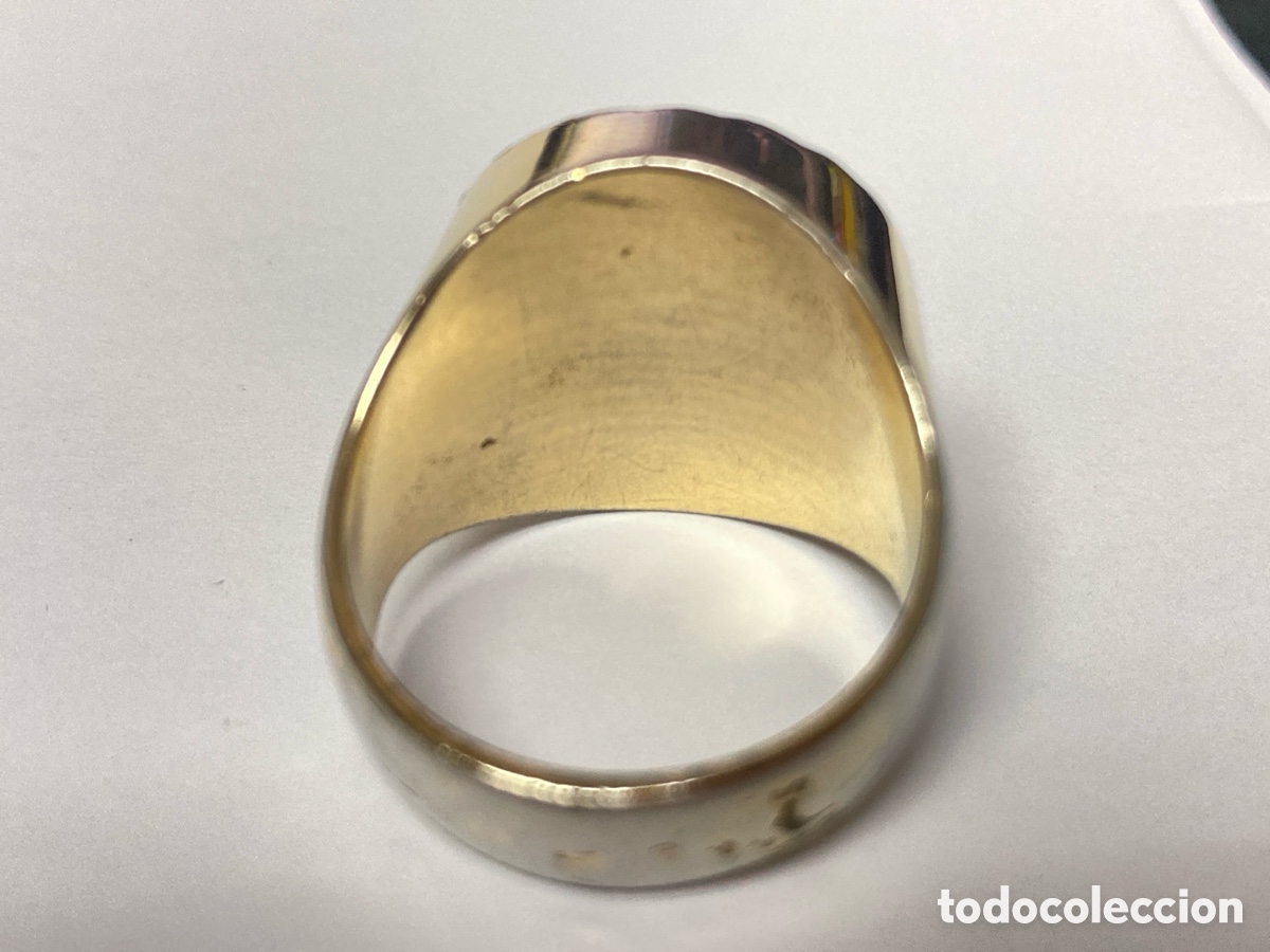 Joyeria: Sortija - sello dorado /S150 - Foto 4