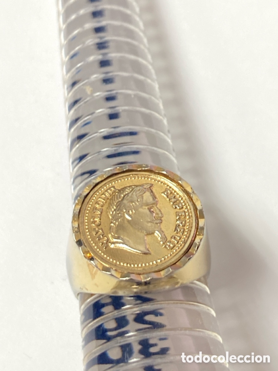 Joyeria: Sortija - sello dorado /S150 - Foto 6