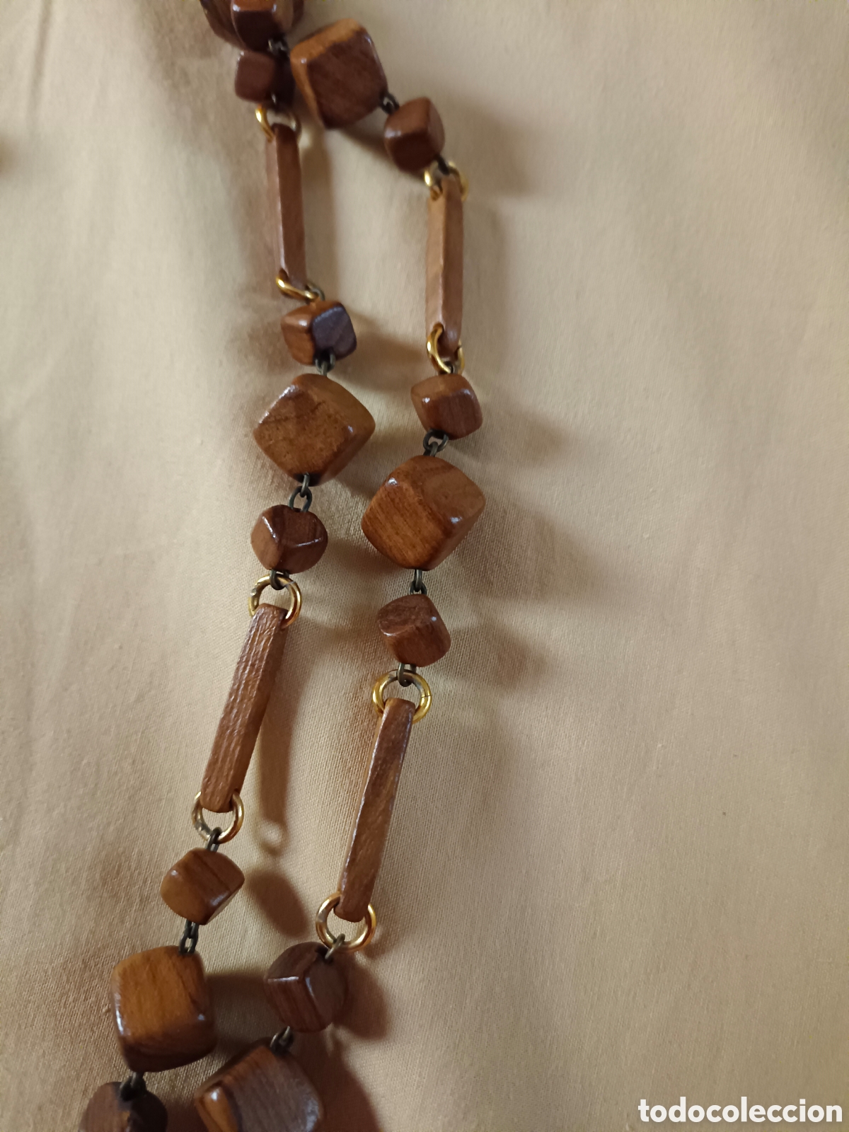Joyeria: Collar bio de madera de olivo - Foto 3