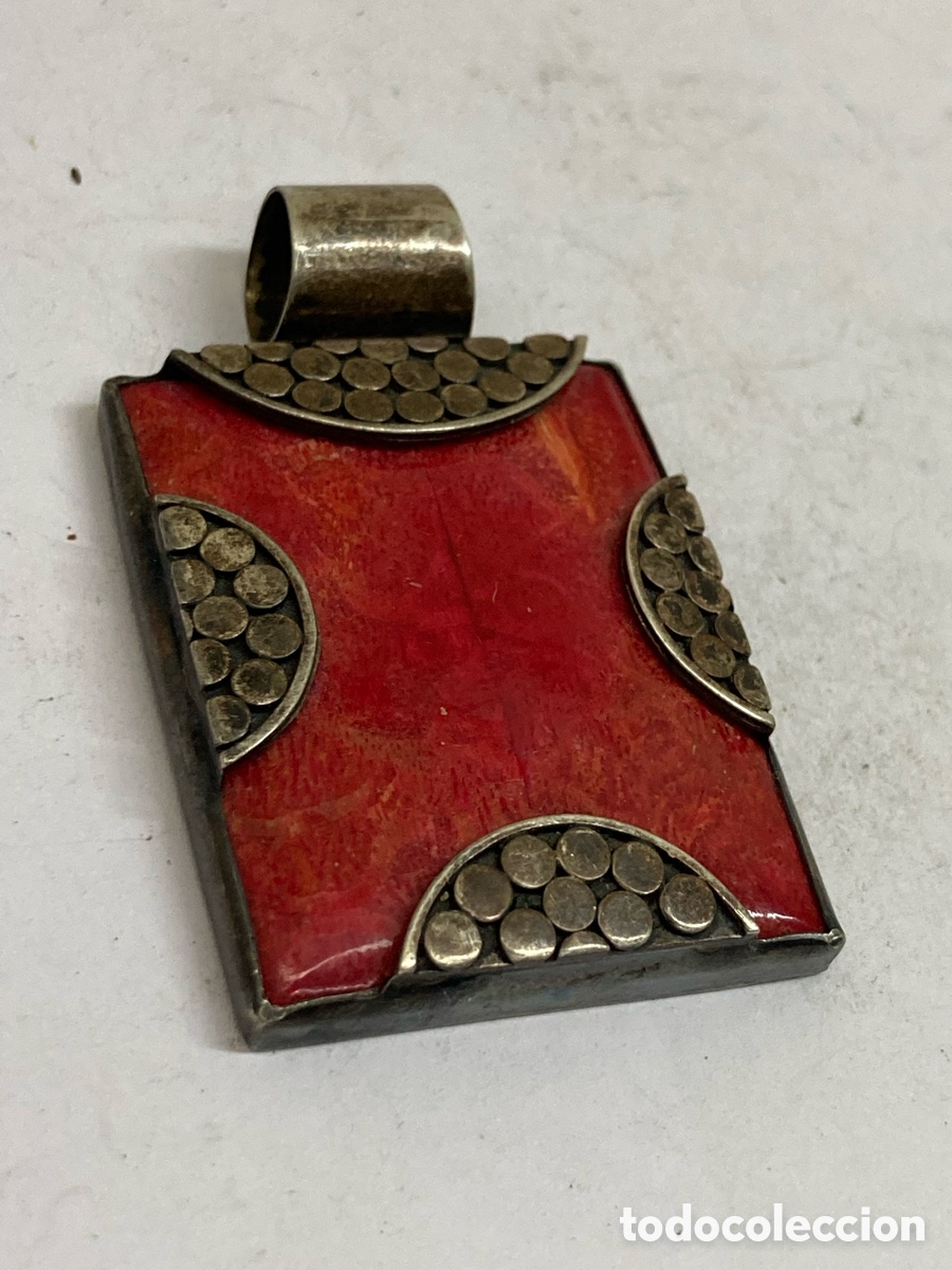 Joyeria: Colgante de plata y piedra C245 - Foto 1