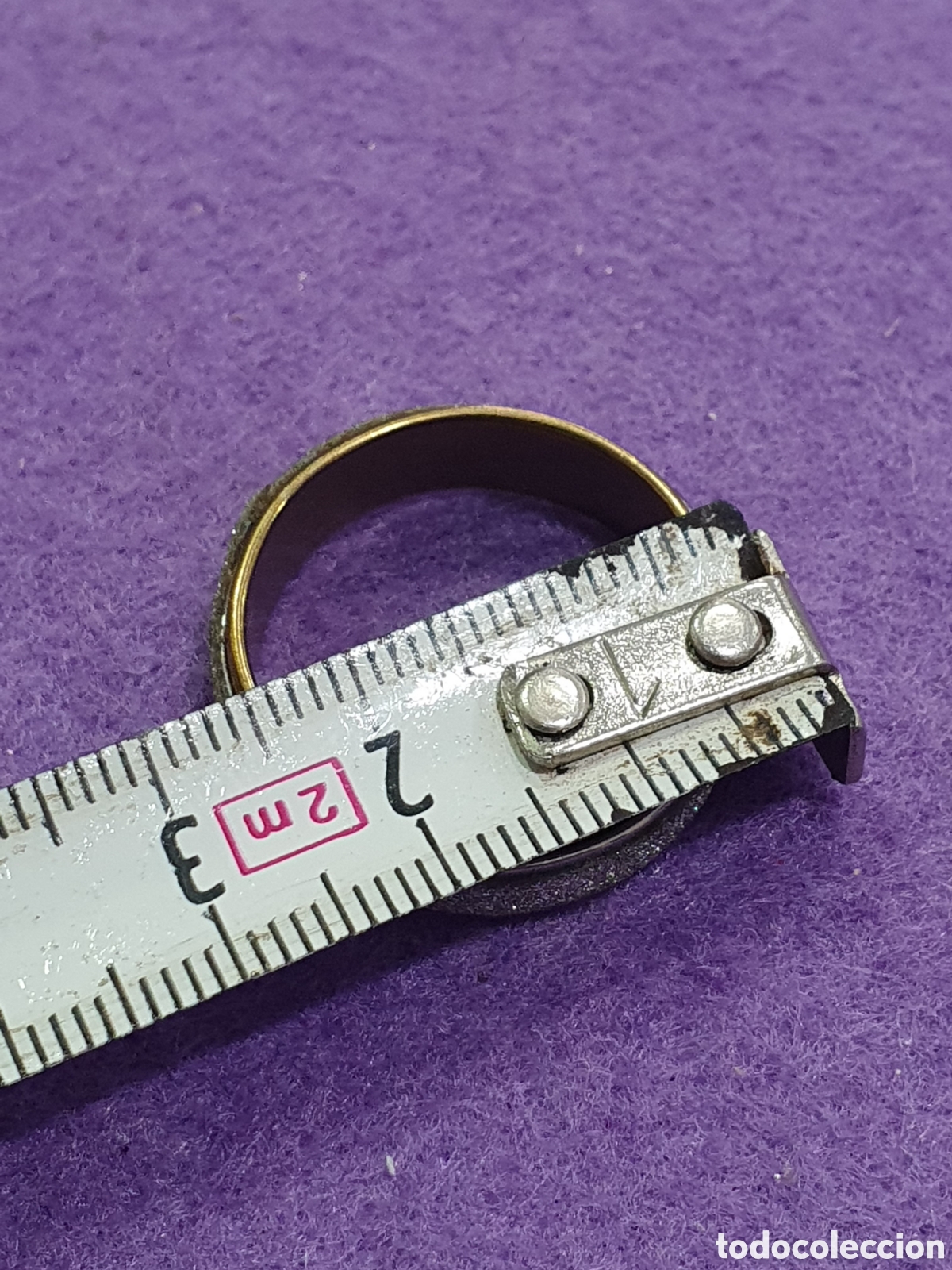 Joyeria: Anillo giratorio con cristales. (L9) - Foto 2