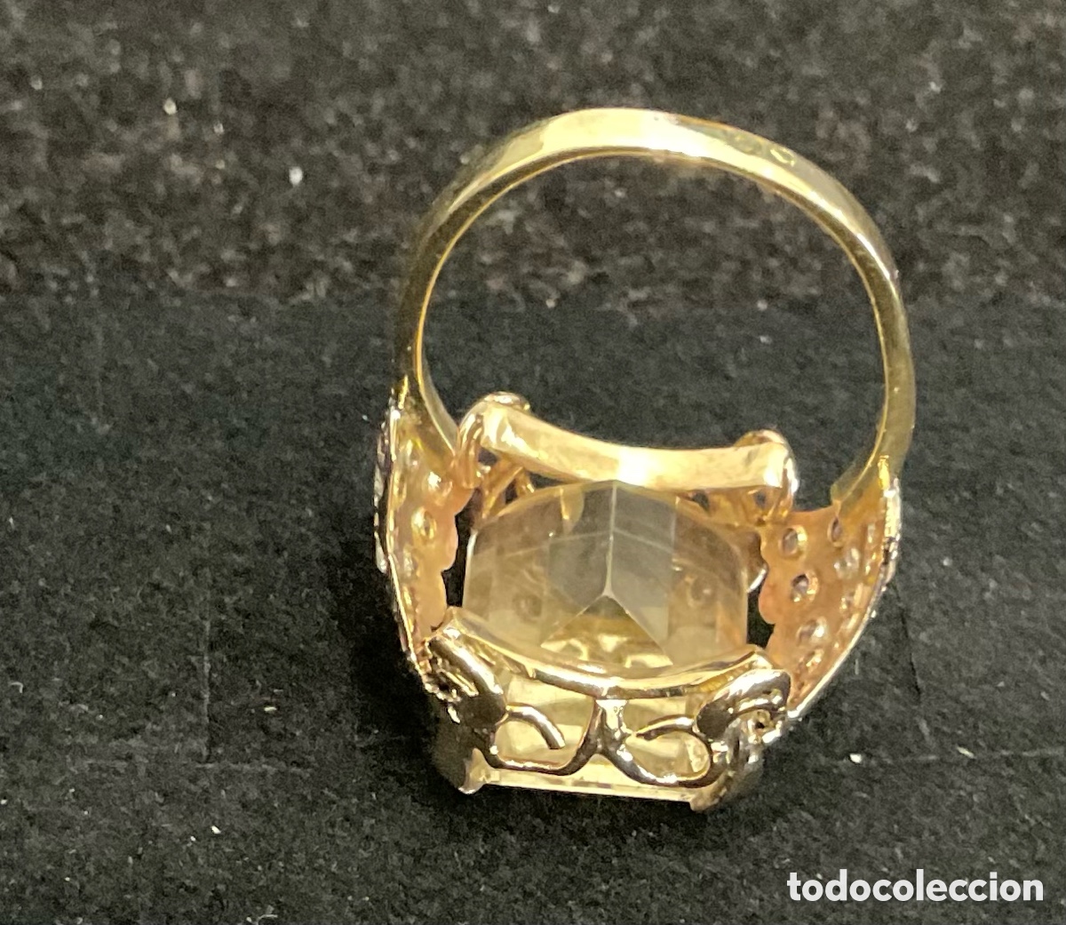 Joyeria: Anillo de oro y cuarzo citrino - Foto 6