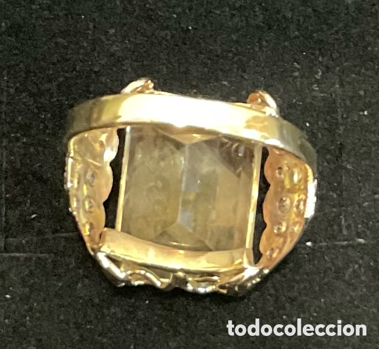 Joyeria: Anillo de oro y cuarzo citrino - Foto 7