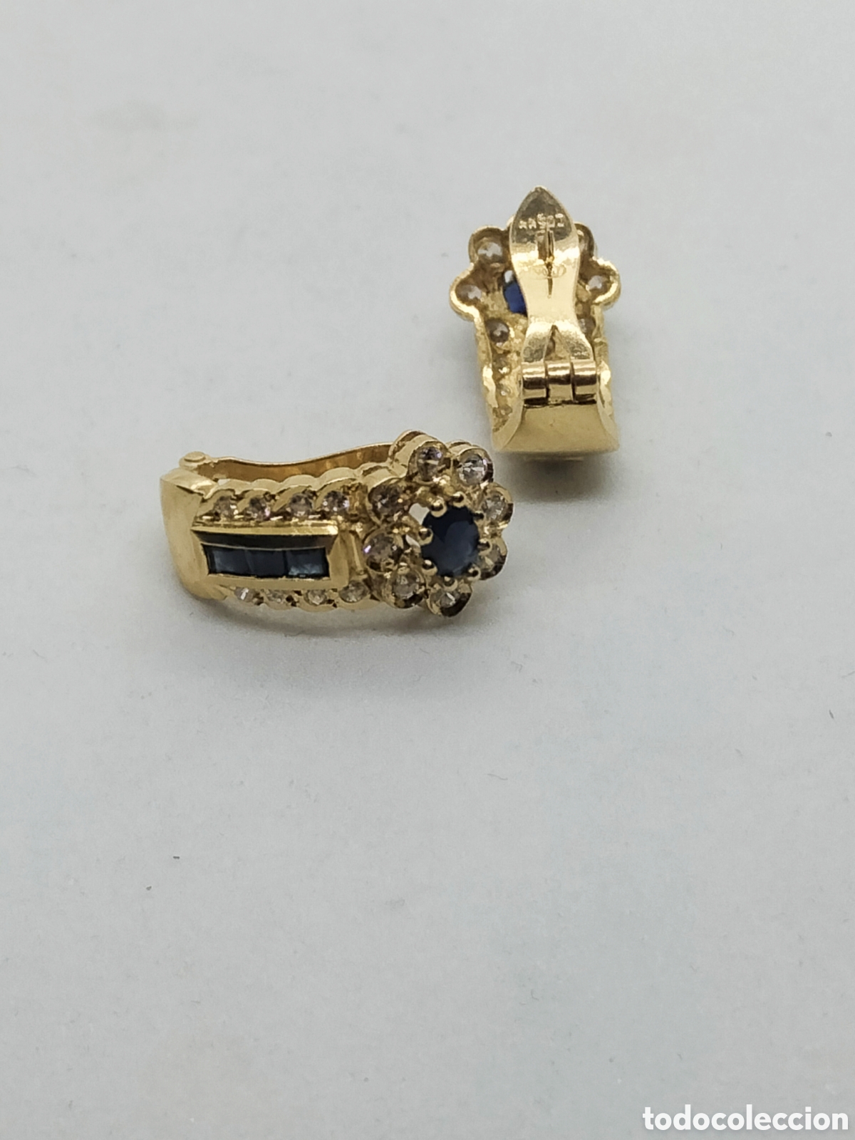 Joyeria: Pendientes en oro 18 kts. 4,05.-grms - Foto 2