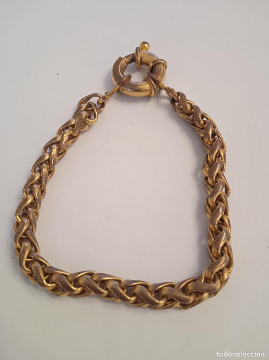 Joyeria: Pulsera chapada antigua - Foto 1