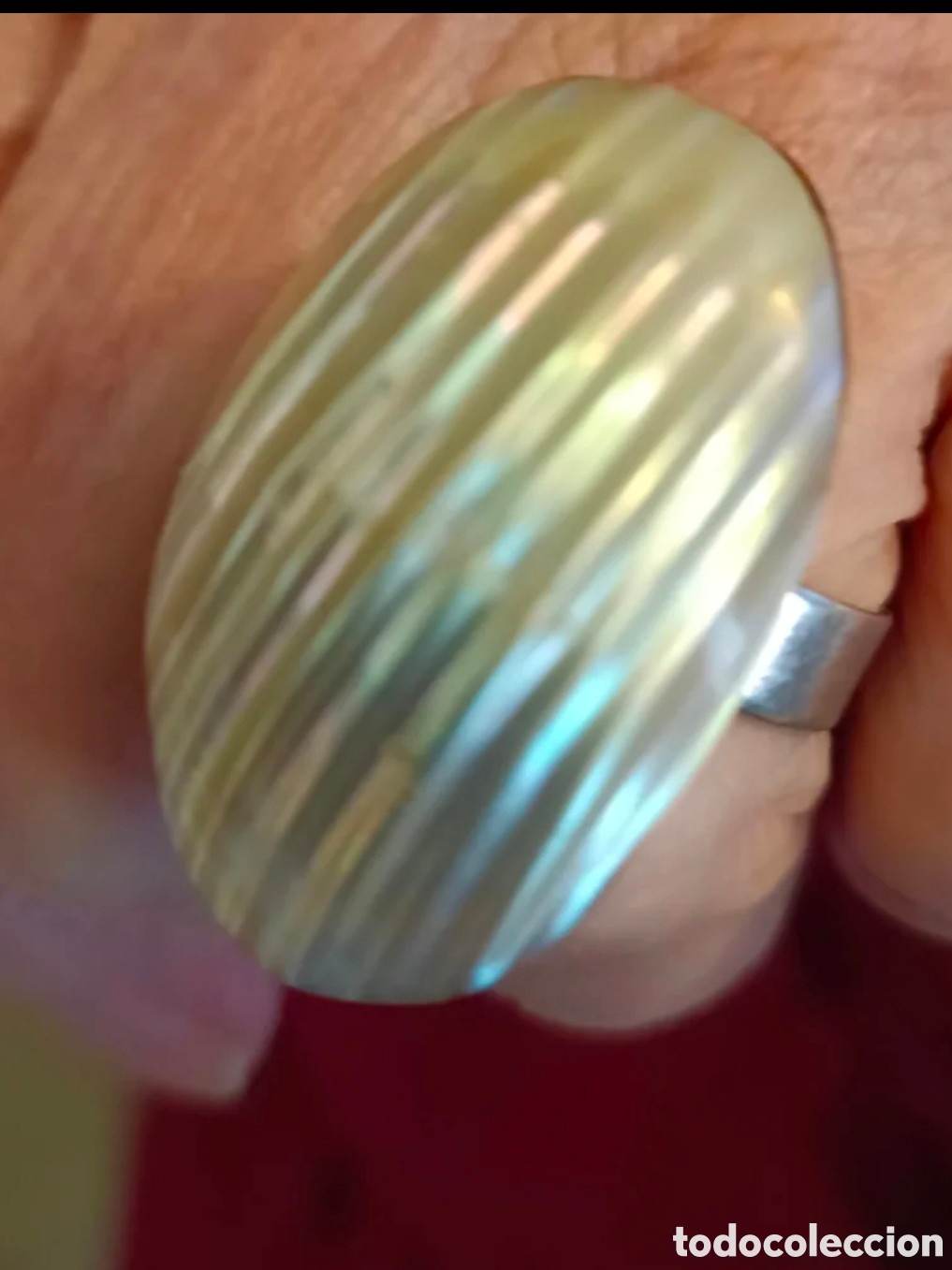 Joyeria: Brazalete con anillo de madre perla - Foto 2