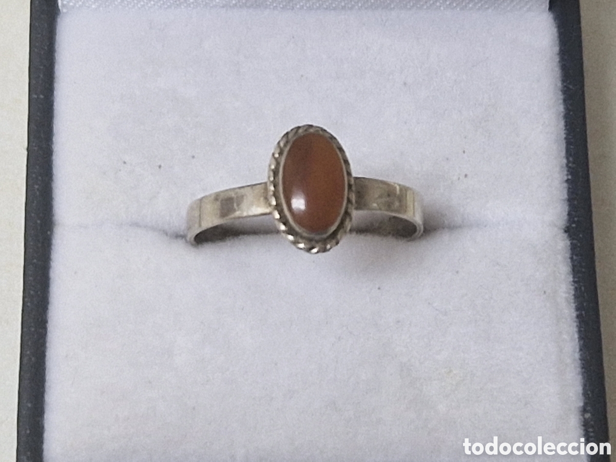 Joyeria: ANILLO DE PLATA CON PIEDRA ROJA - Foto 3