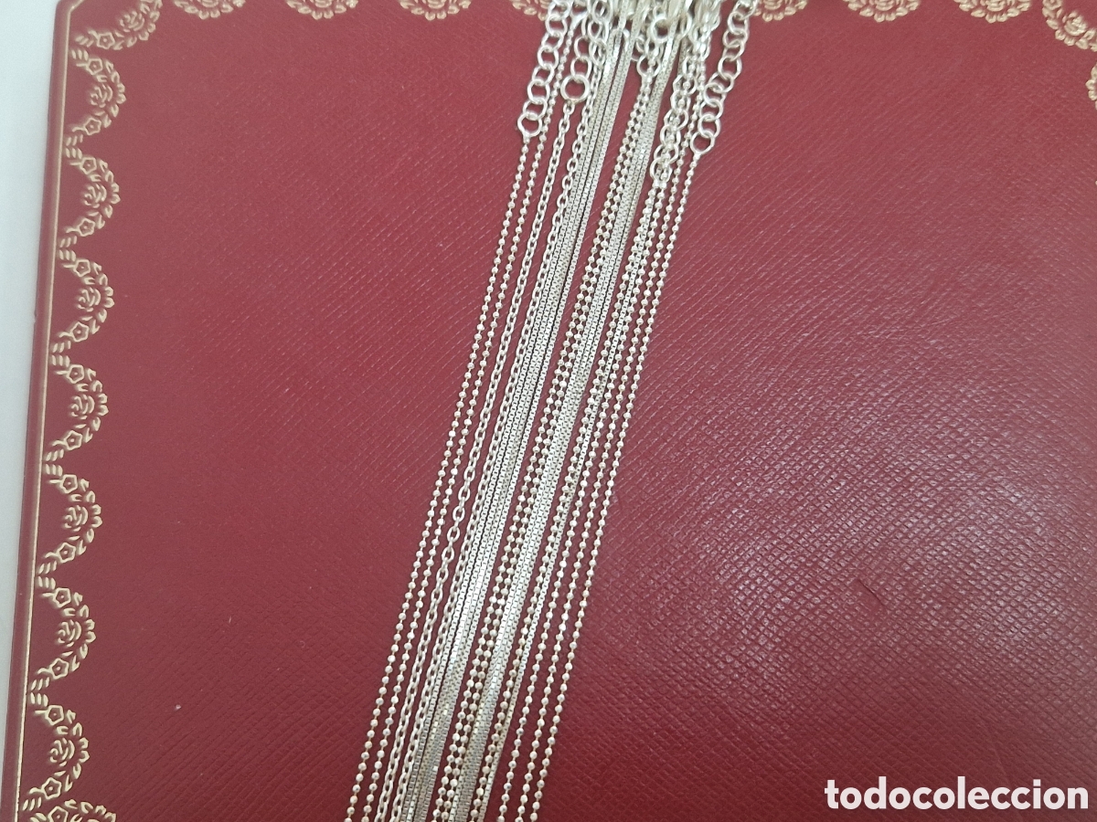 Joyeria: PRECIOSAS CADENAS DE PLATA RODIADA 45 CM - Foto 1
