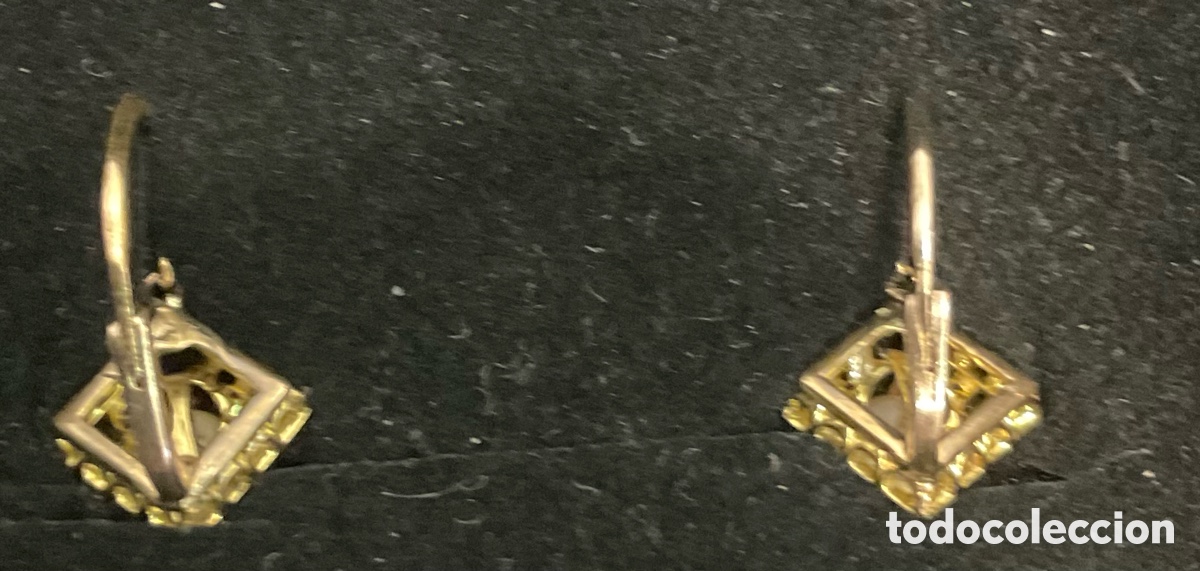 Joyeria: Pendientes de oro amarillo y perla central - Foto 7