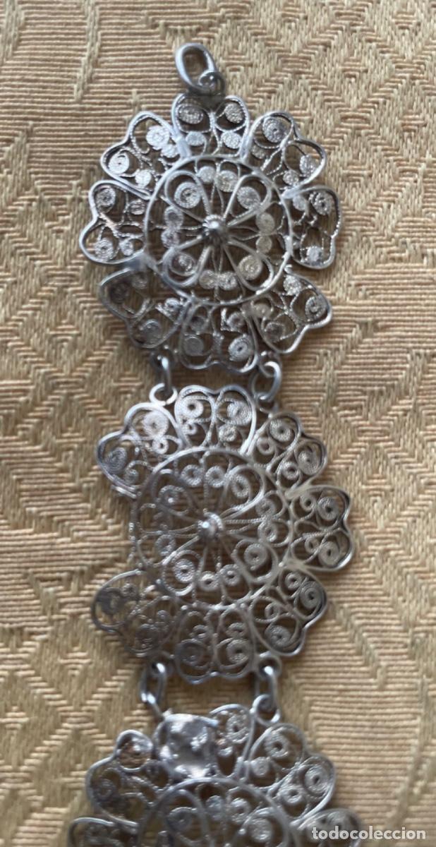 Joyeria: ANTIGUA PULSERA FILIGRANA DE PLATA - Foto 3