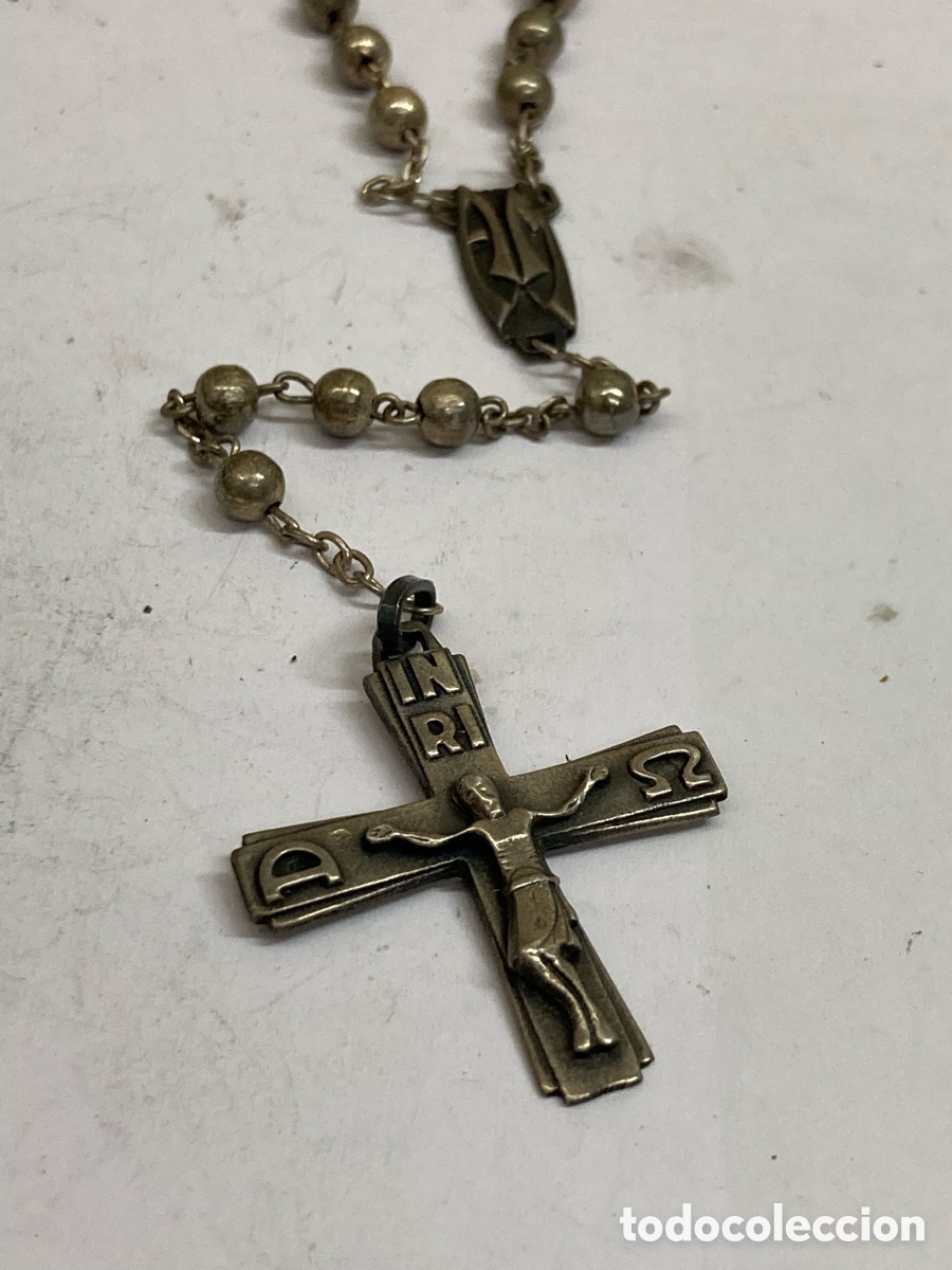 Joyeria: Rosario de plata CC110 - Foto 2