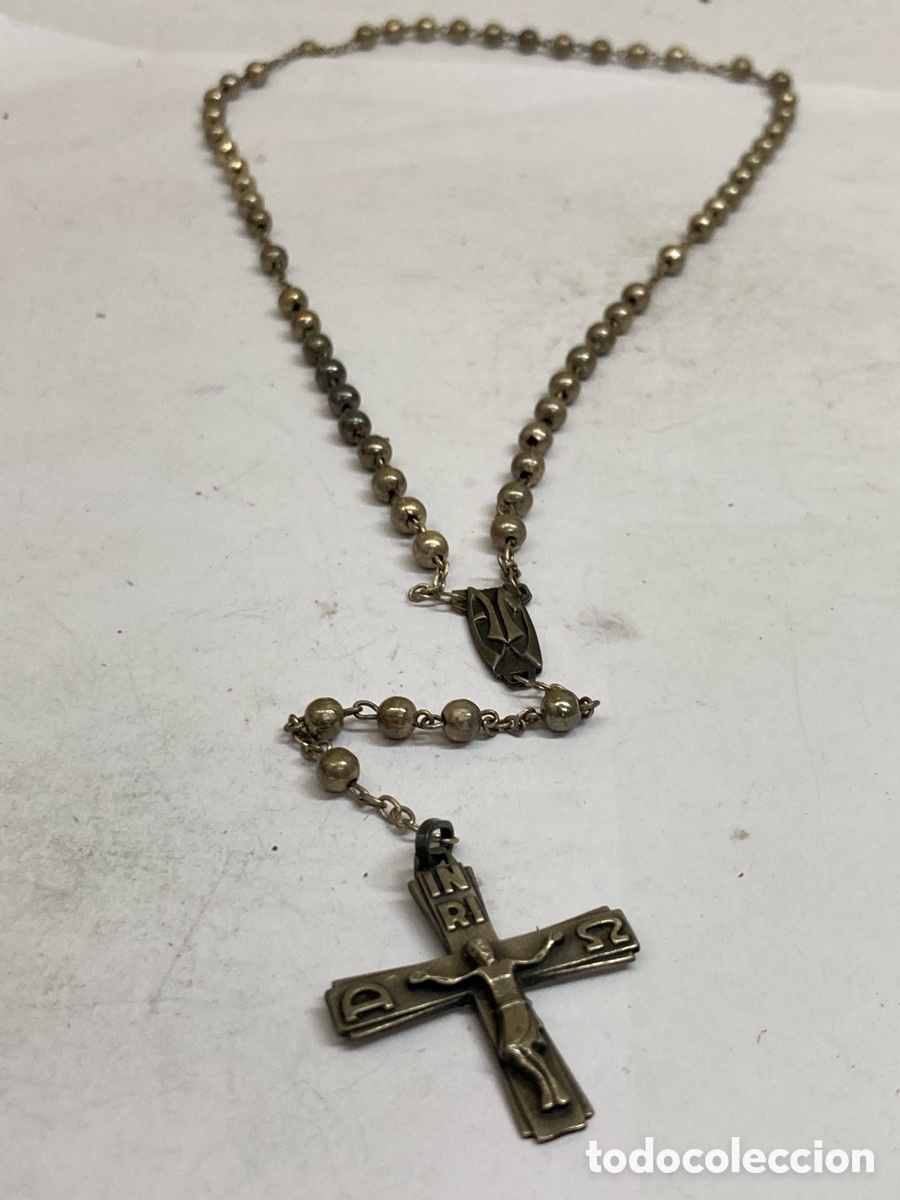 Joyeria: Rosario de plata CC110 - Foto 1