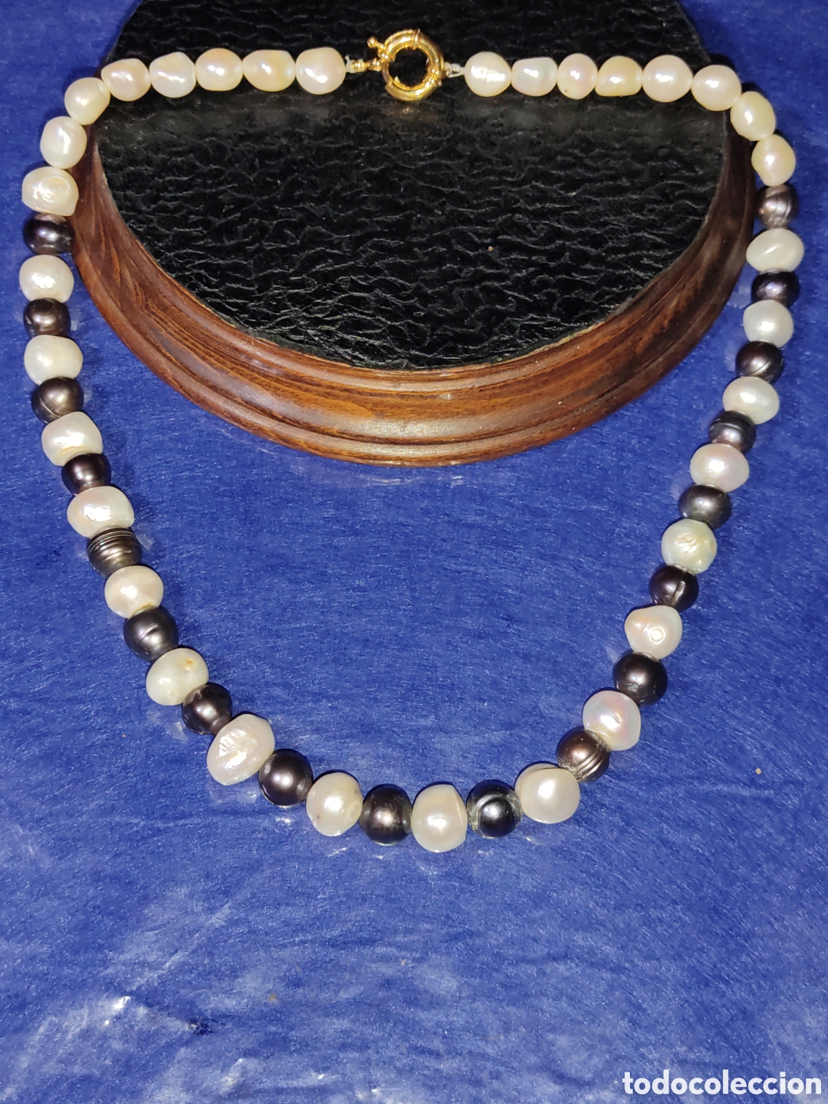Joyeria: Collar de hermosas perlas y perlas grises - Foto 3