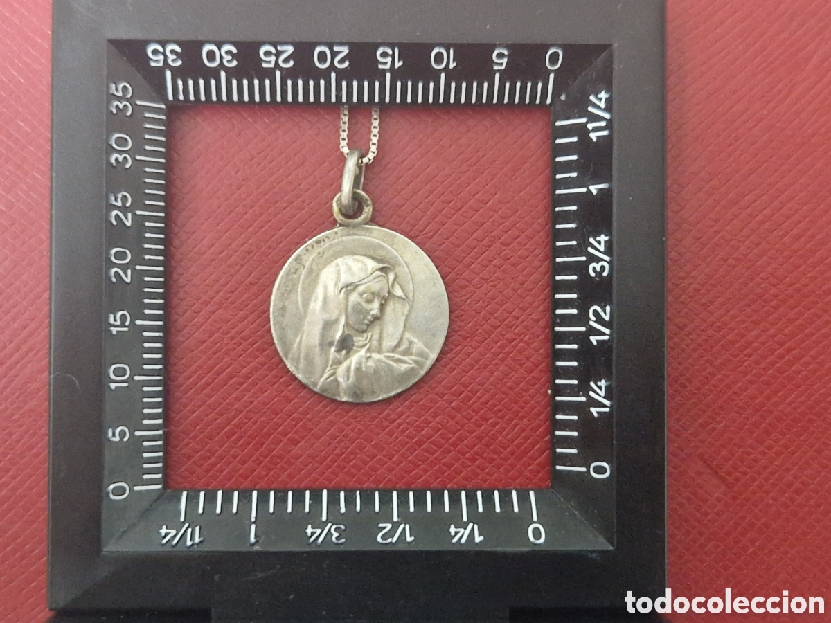 Joyeria: MEDALLA Y CADENA EN PLATA DE LEY - Foto 2