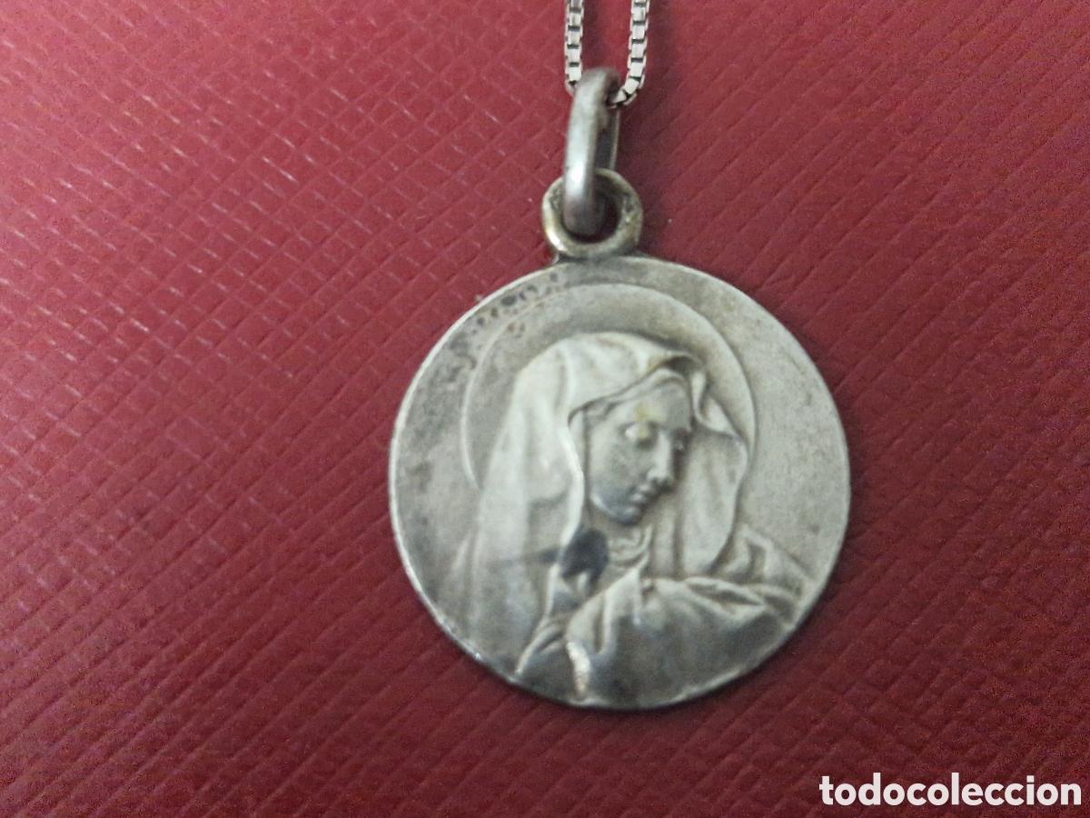 Joyeria: MEDALLA Y CADENA EN PLATA DE LEY - Foto 4