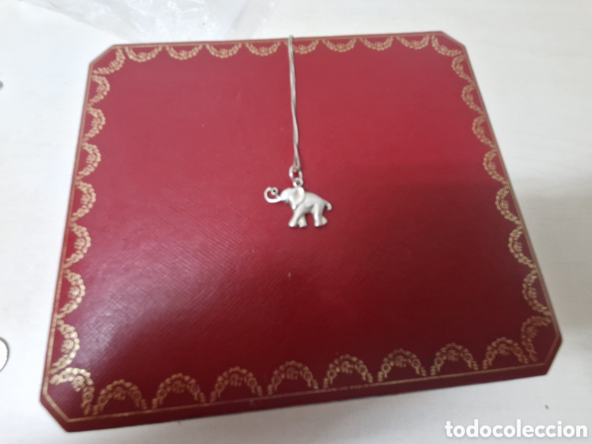 Joyeria: CADENA Y COLGANTE EN PLATA DE LEY ELEFANTE - Foto 3