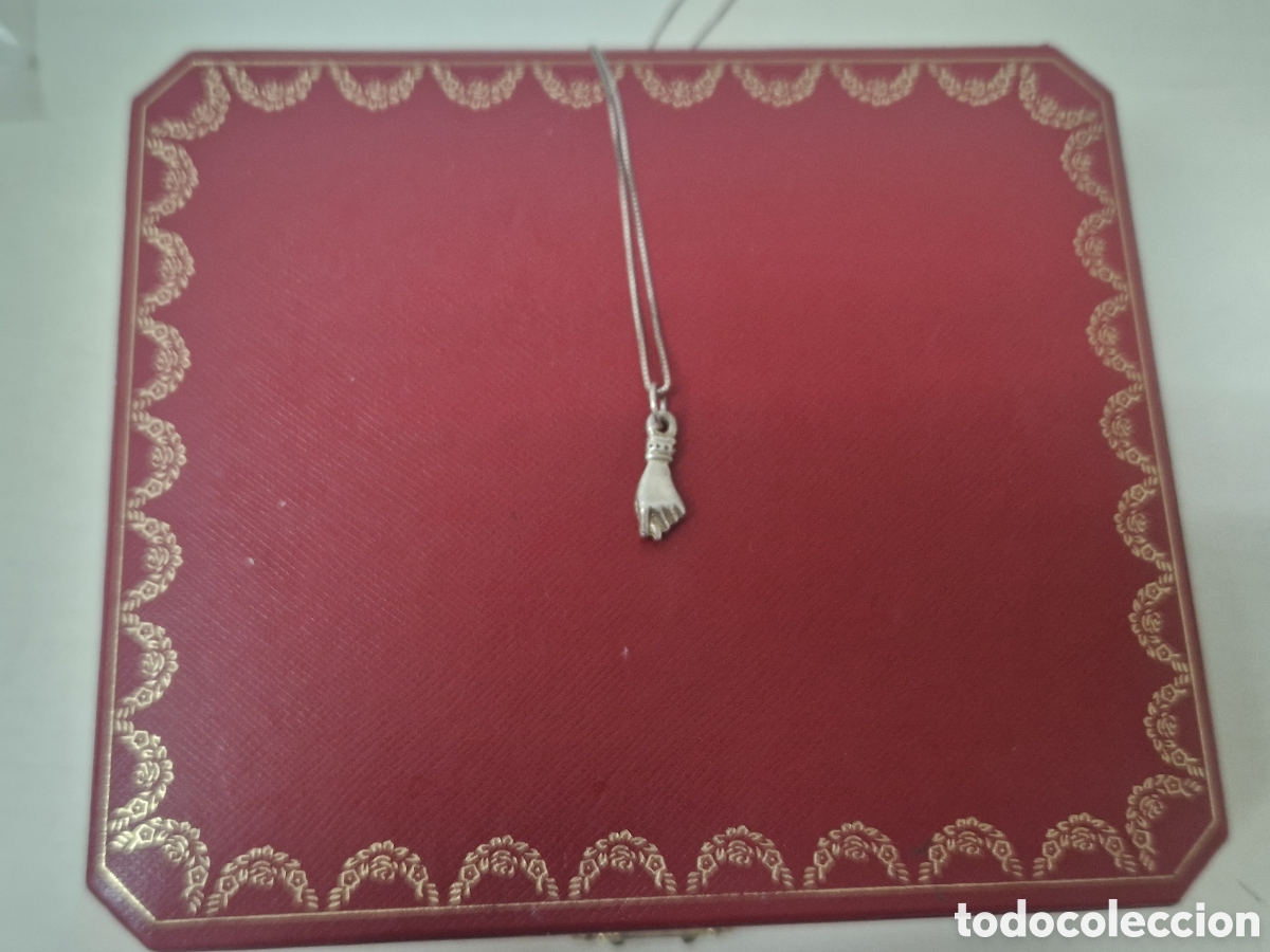Joyeria: COLGANTE DE MANO Y CADENA EN PLATA DE LEY - Foto 7