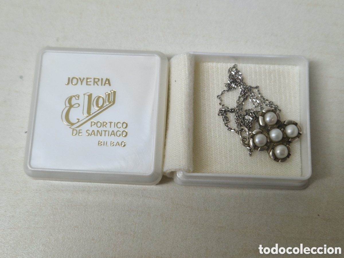 Joyeria: CRUZ EN PLAT Y PERLITAS CON CADENA - Foto 9