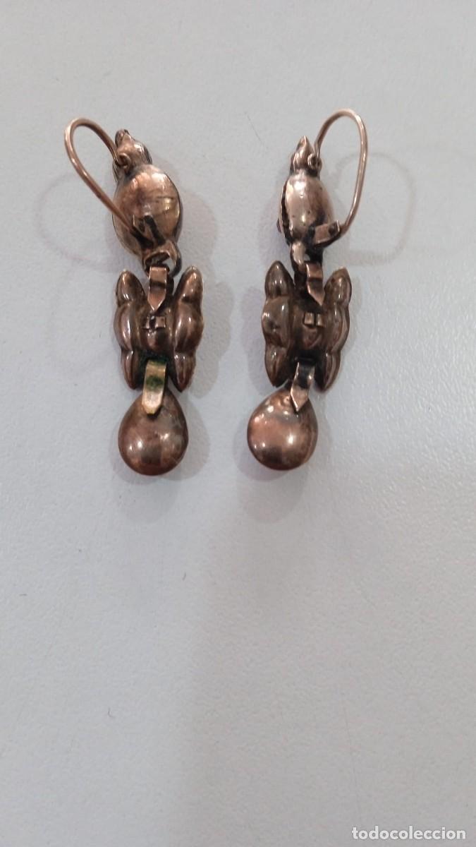 Joyeria: ANTIGUOS PENDIENTES DE MARIPOSA - Foto 4