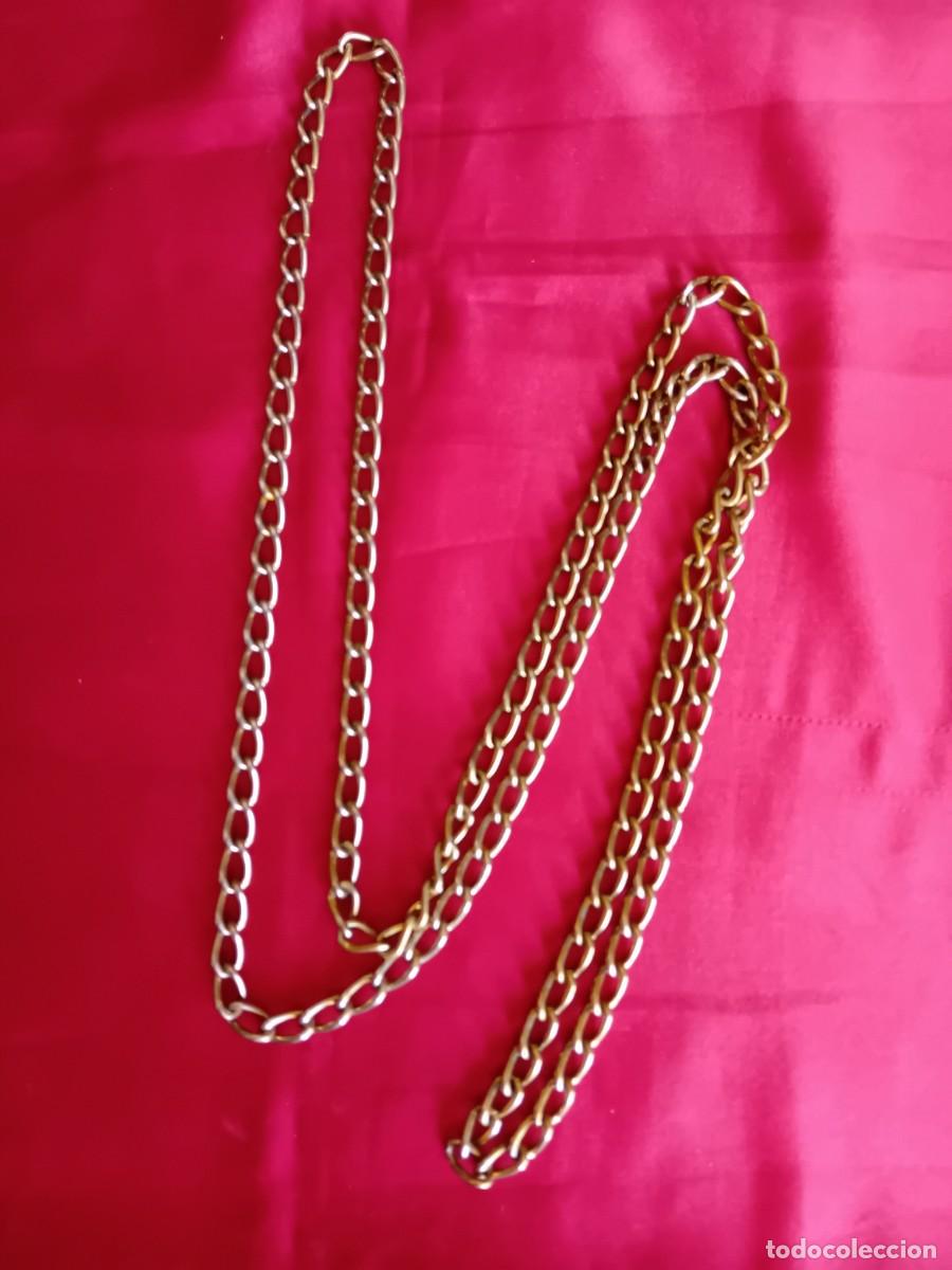 Joyeria: Cadena grande de metal dorado - Foto 1