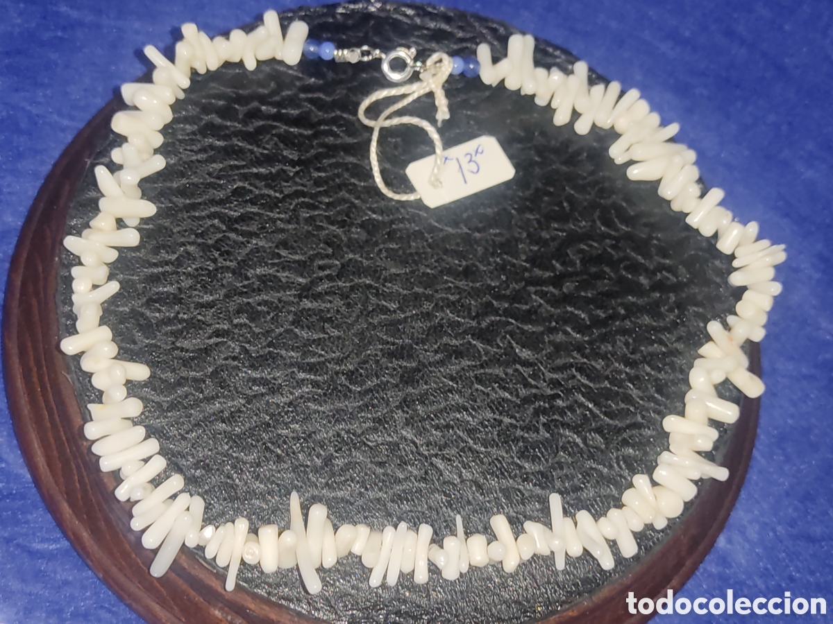 Joyeria: Collar de coral blanco. *13* - Foto 4