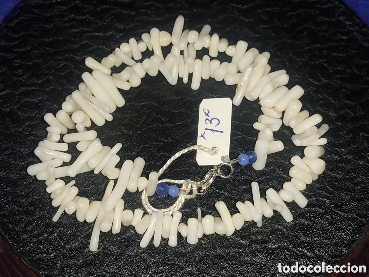Joyeria: Collar de coral blanco. *13* - Foto 5