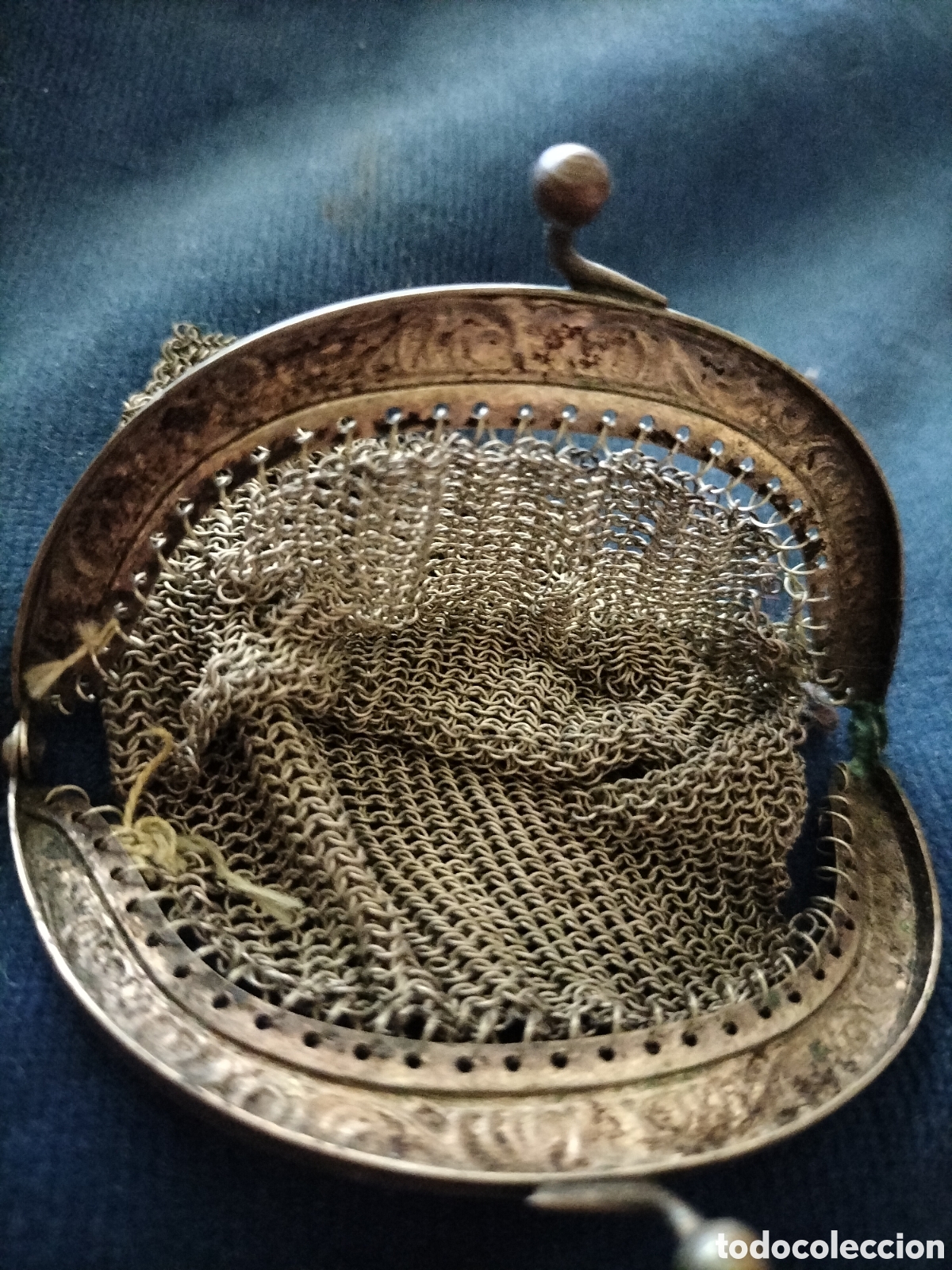 Joyeria: Monedero de plata original de 1920 - Foto 2