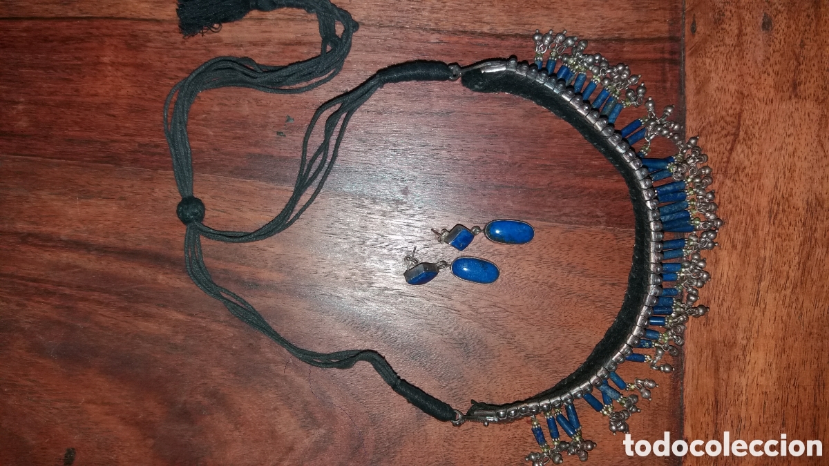 Joyeria: GARGANTILLA Y PENDIENTES DE PLATA - Foto 3