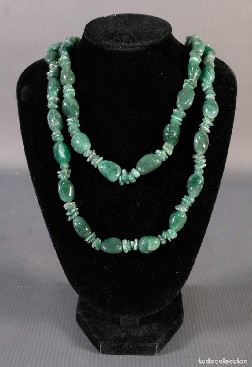 Joyeria: Collar en piedra semipreciosa verde - Foto 1