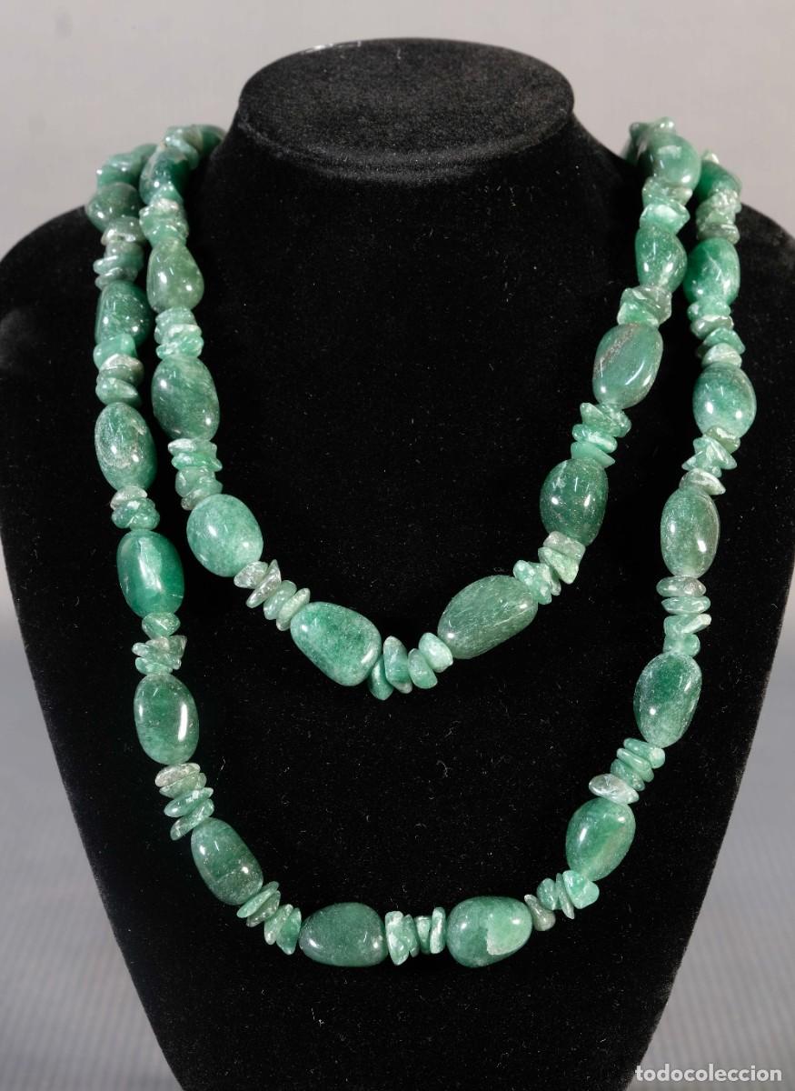 Joyeria: Collar en piedra semipreciosa verde - Foto 2
